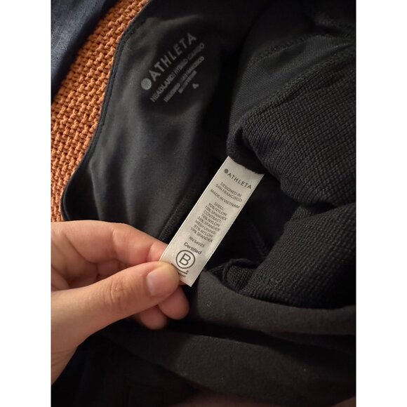 Athleta Headlands Hybrid Cargo Pant Skinny Black Womens Size 4 - Picture 3 of 6